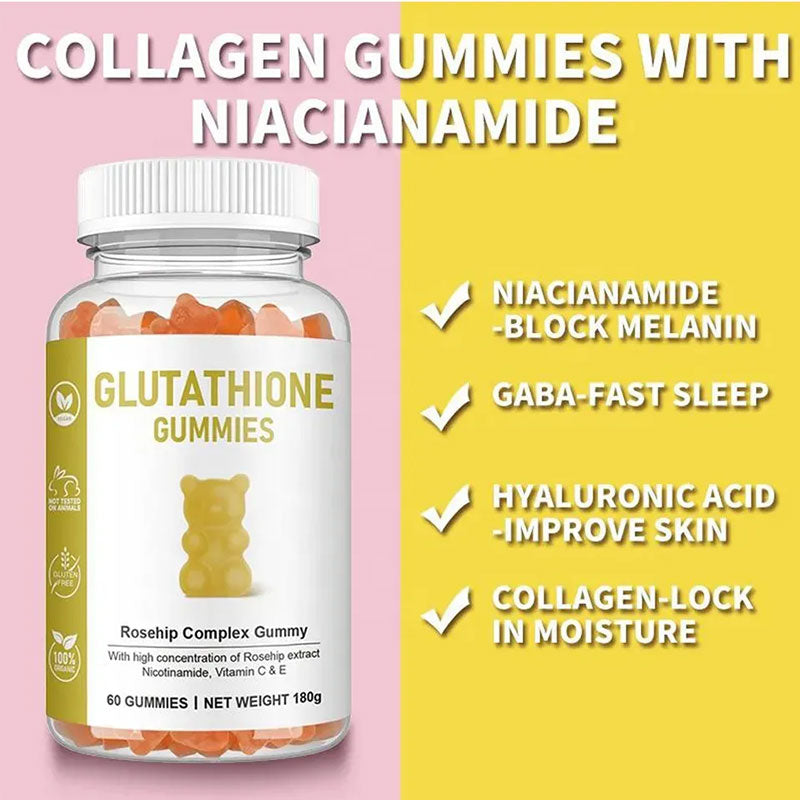 Glutathione, Collagen and Niacinamide gummies