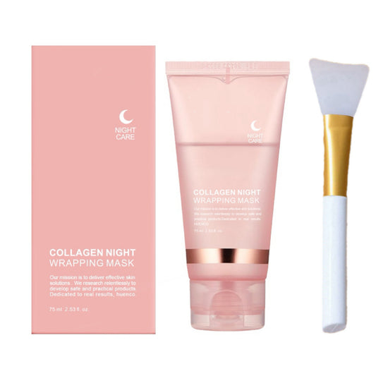 Collagen peel-off sleeping face mask